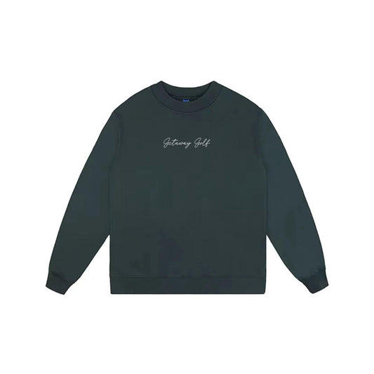 Debut Crewneck (Forest Green)