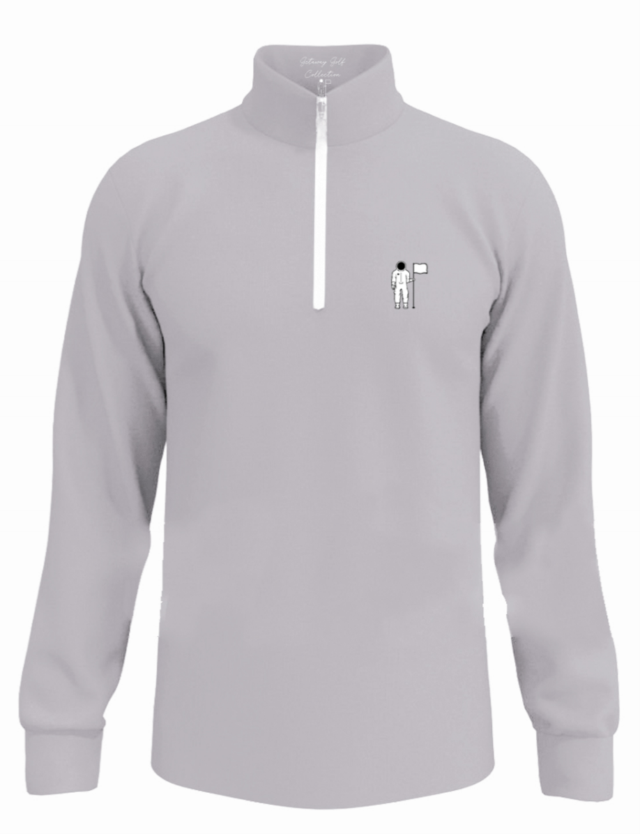 Debut Quarter-Zip (Light Gray)